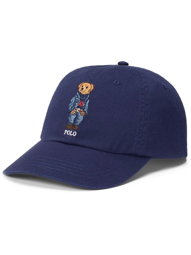 Polo Bear Twill Ball Cap