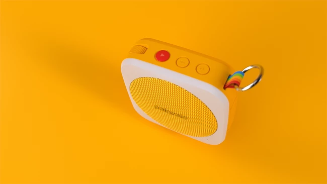 Polaroid Music red button