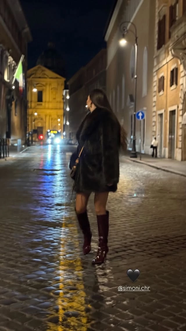 Η Σιμώνη Χριστοδούλου στη Ρώμη