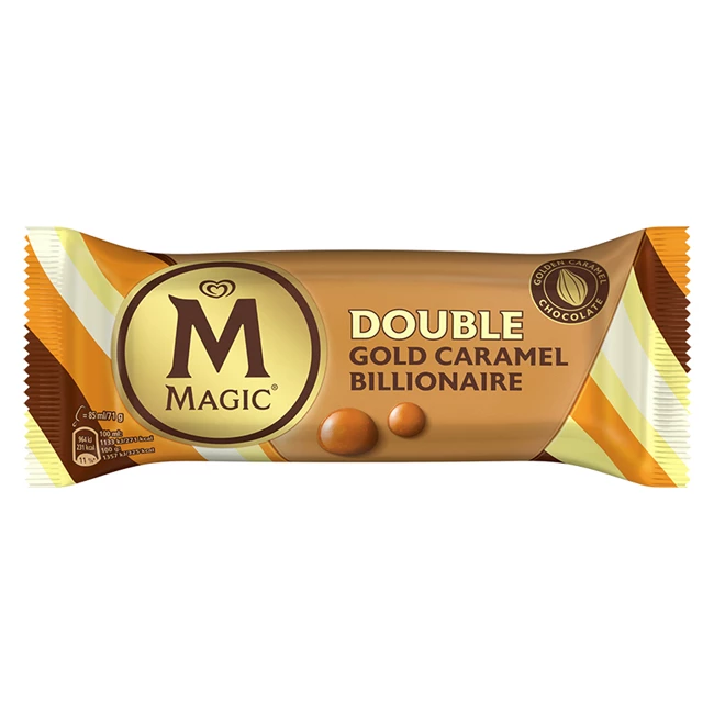 Νέο Magic Double Gold Caramel Billionaire | Ζήσε την απόλυτη Gold Billionaire απόλαυση