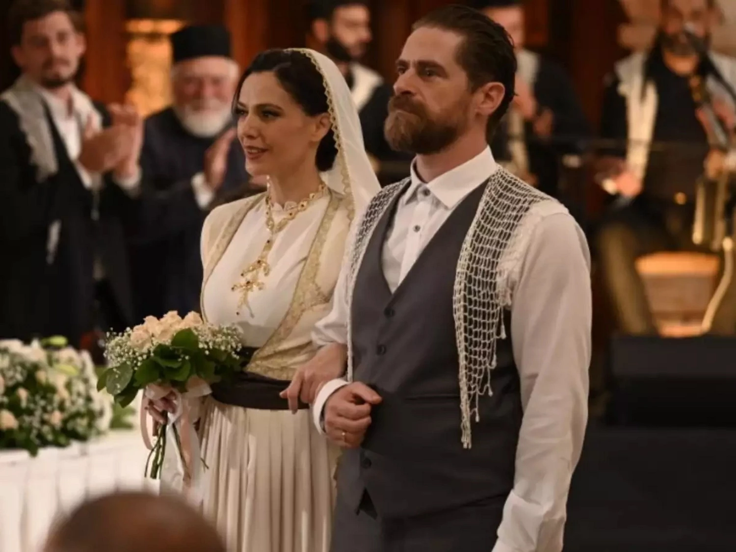 Ο Δημήτρης Λάλος και η Μαριλίτα Λαμπροπούλου