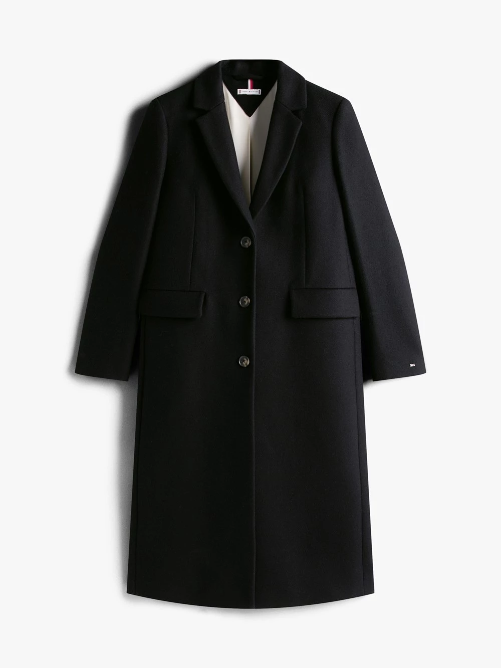 Μάλλινο μακρύ παλτό από κασμίρ, Tommy Hilfiger.