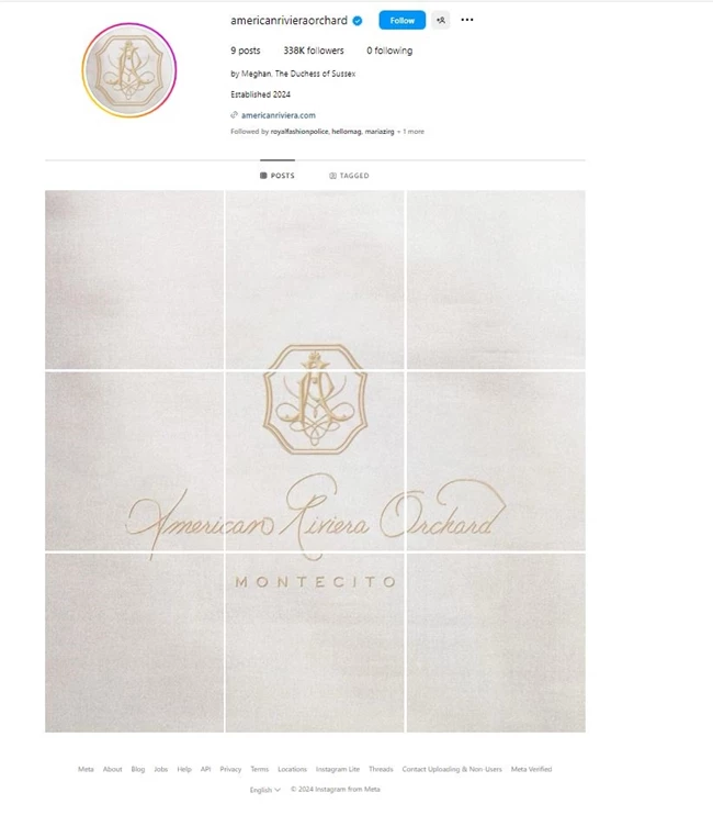 "Μυστήριο" η νέα επιχείρηση της Meghan Markle | To Instagram account που δεν ακολουθεί κανέναν