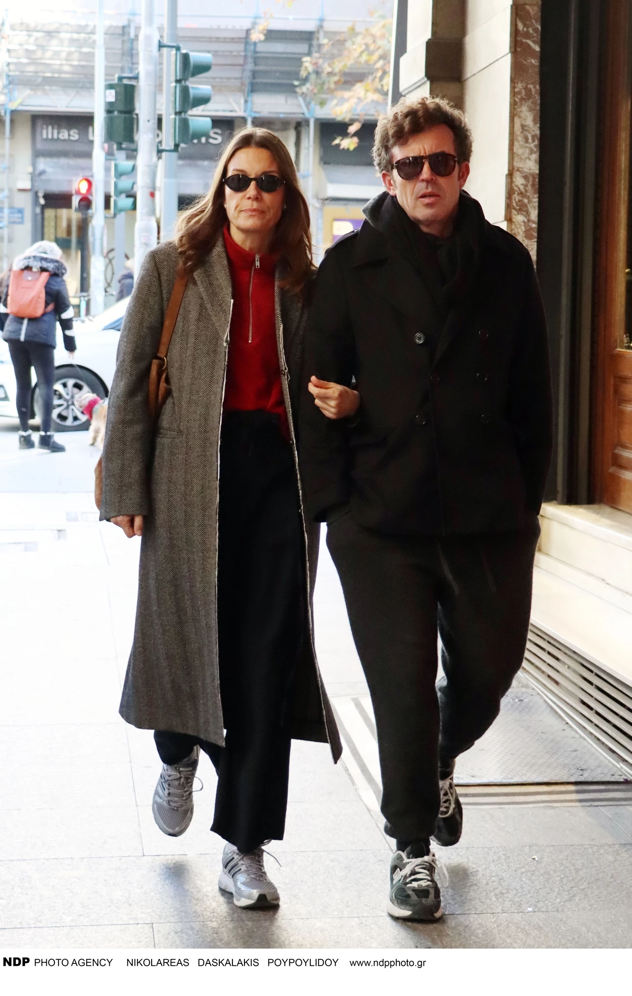 Βίκυ Καγιά & Ηλίας Κρασσάς στο κέντρο της Αθήνας