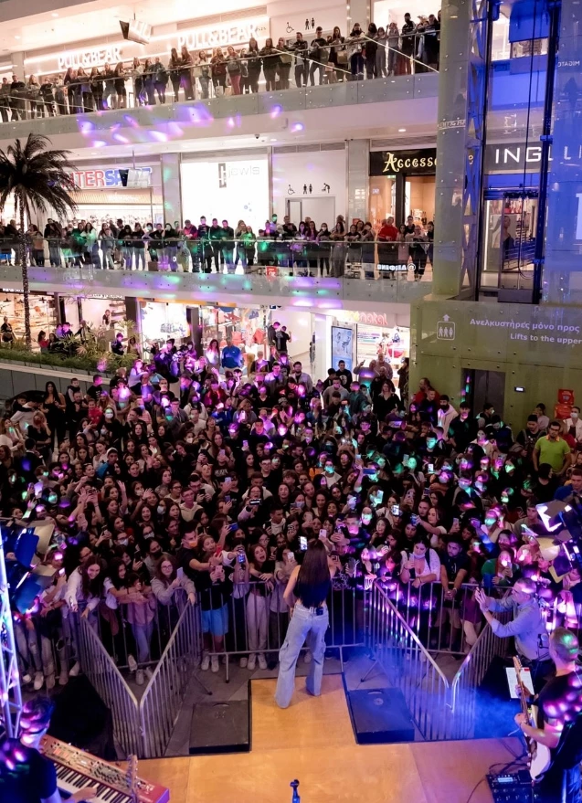 Όλα όσα έγιναν στο "Live Stage" του Λάμψη 92,3 στο Athens Metro Mall