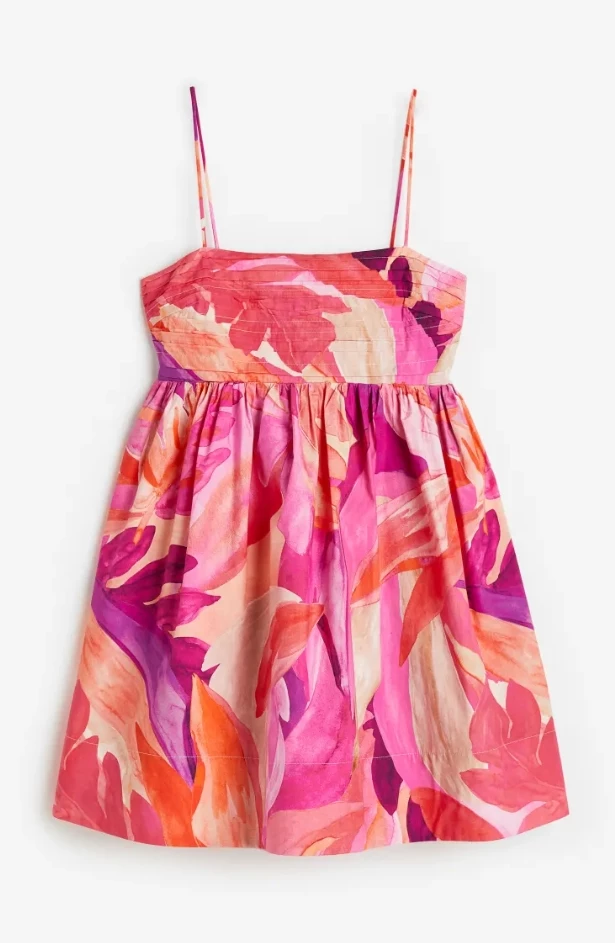 Μίνι φόρεμα με μοτίβο H&M