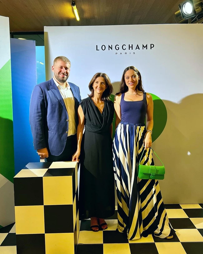 Μπάγια Αντωνοπούλου Longchamp event