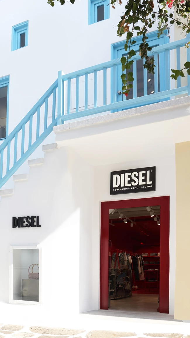 Το νέο statement concept κατάστημα της Diesel στη Μύκονο