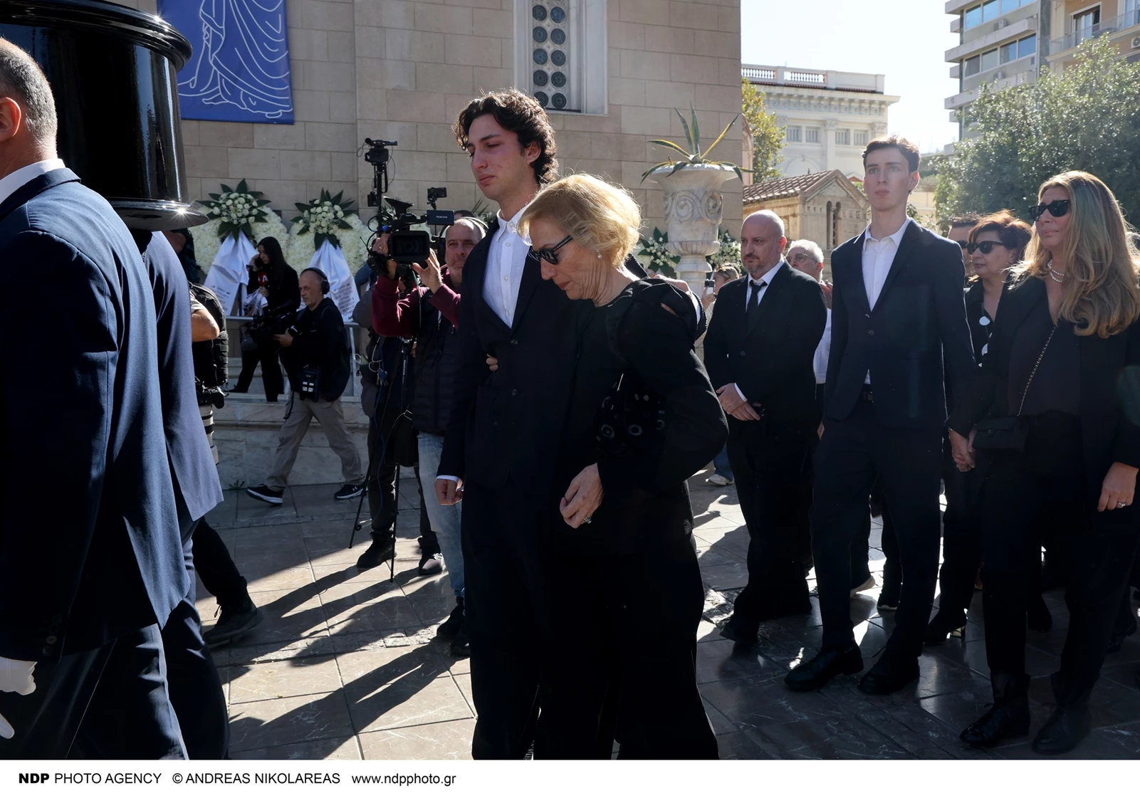 Ασπα Σαββοπούλου με τον εγγονό της