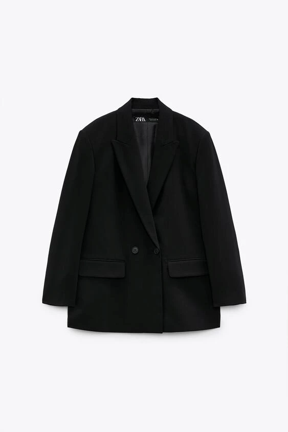 Μαύρο blazer Zara