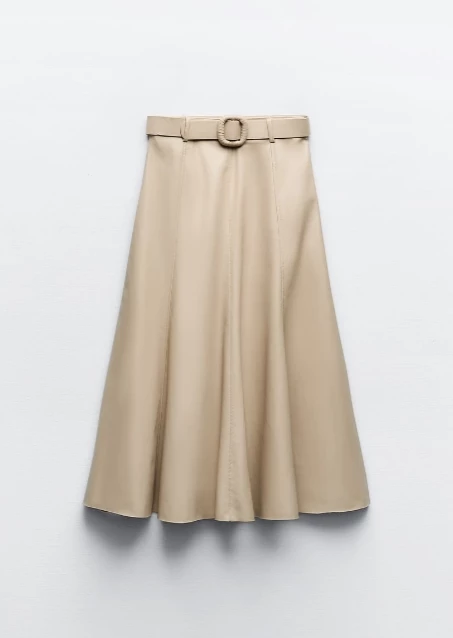 Ψηλόμεση μίντι φούστα Zara