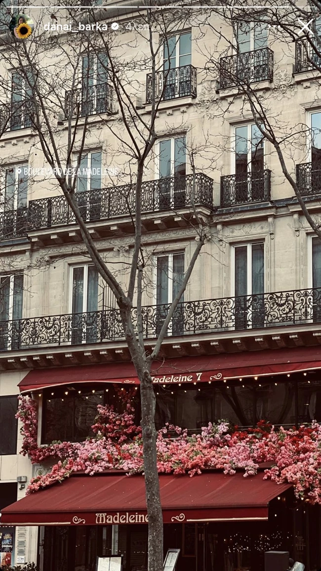 Δανάη in Paris | Οι dreamy φωτογραφίες της Δανάης Μπάρκα από το ταξίδι της στο Παρίσι