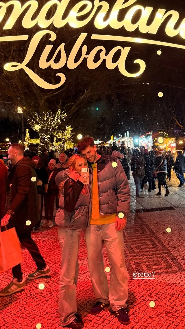 Ελένη Βουλγαράκη και Φώτης Ιωαννίδης στη χριστουγεννιάτικη Λισαβόνα