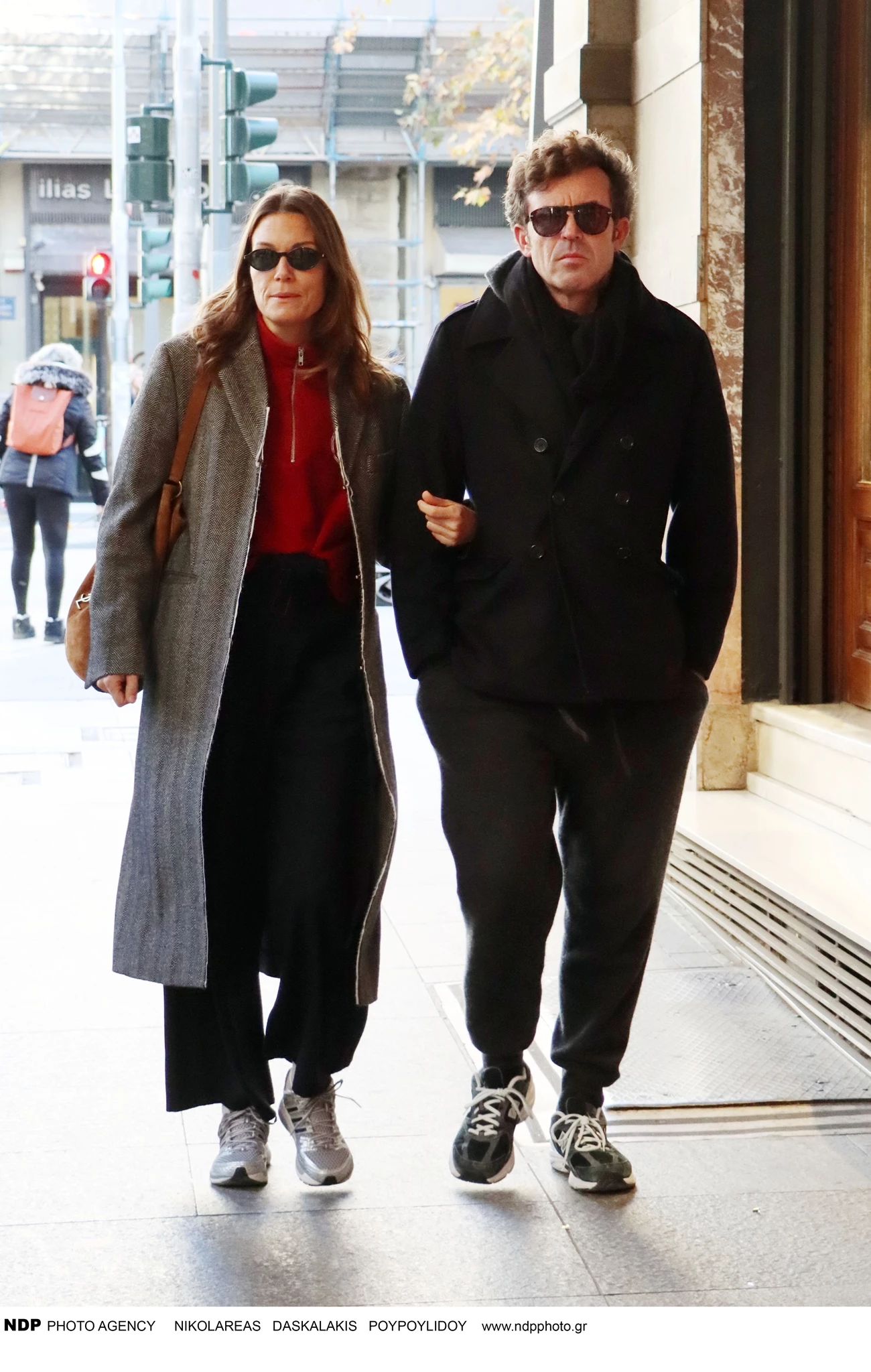 Βίκυ Καγιά & Ηλίας Κρασσάς στο κέντρο της Αθήνας