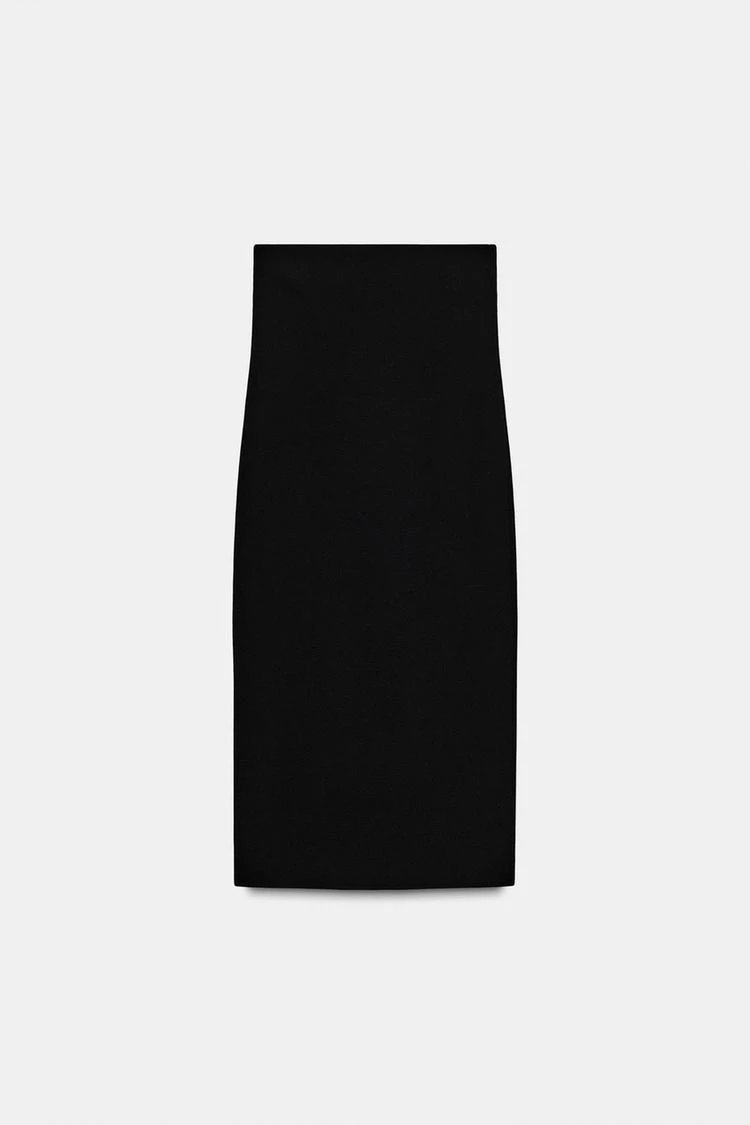 Μίντι φούστα ψηλόμεση, Zara