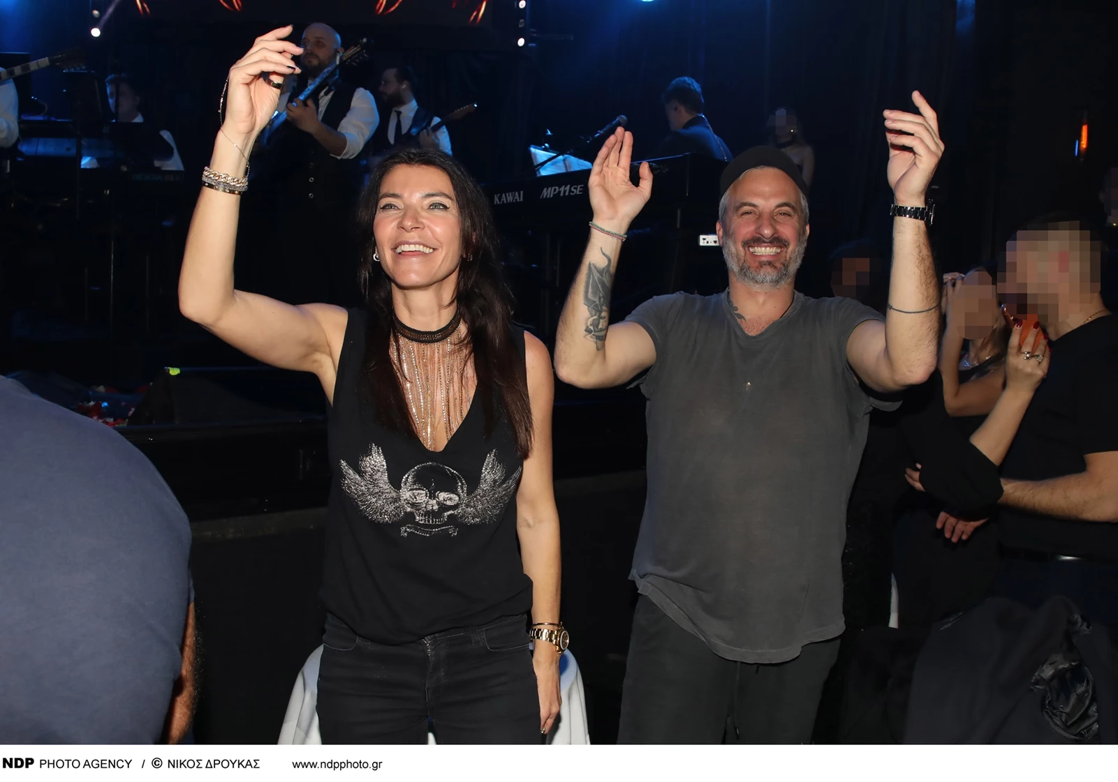 Θανάσης Πανουργιάς Μαρίνα Βερνίκου στον Λευτέρη Πανταζή