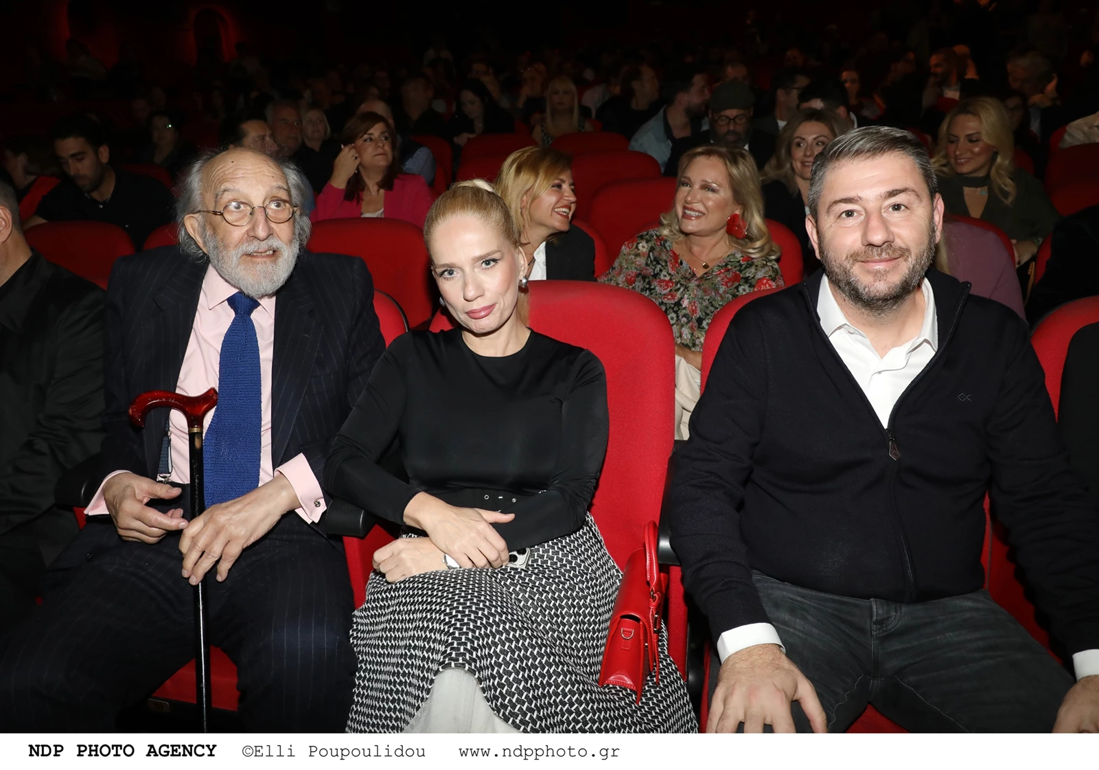 Ο Αλέξανδρος Λυκουρέζος και η Τζένη Οικονόμου