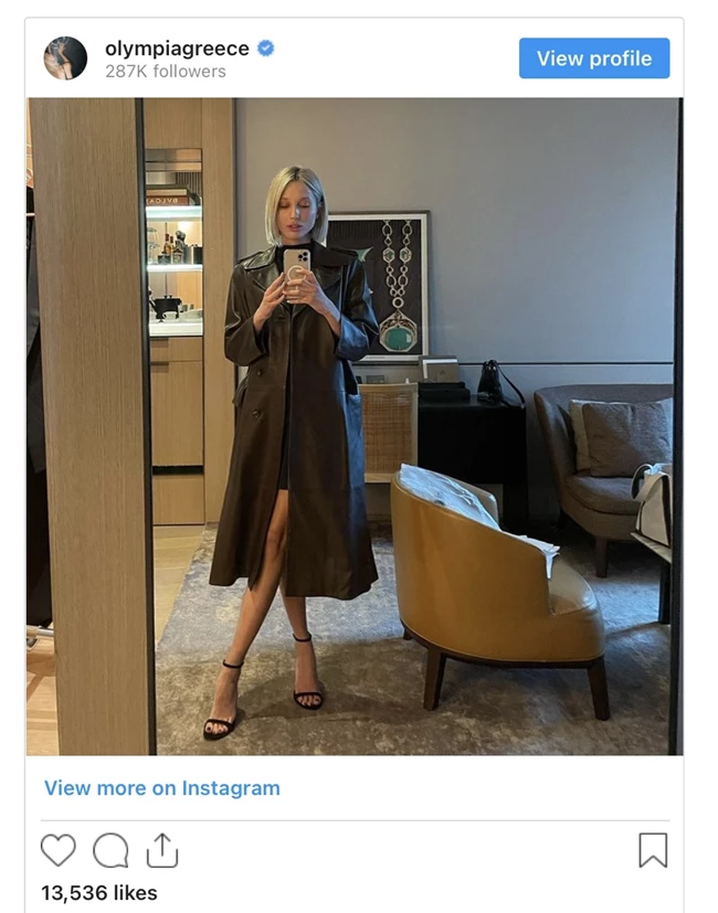 Μαρία Ολυμπία Γλίξμπουργκ | Η φωτογραφία που διέγραψε από το Instagram μετά τις αντιδράσεις των ακολούθων της