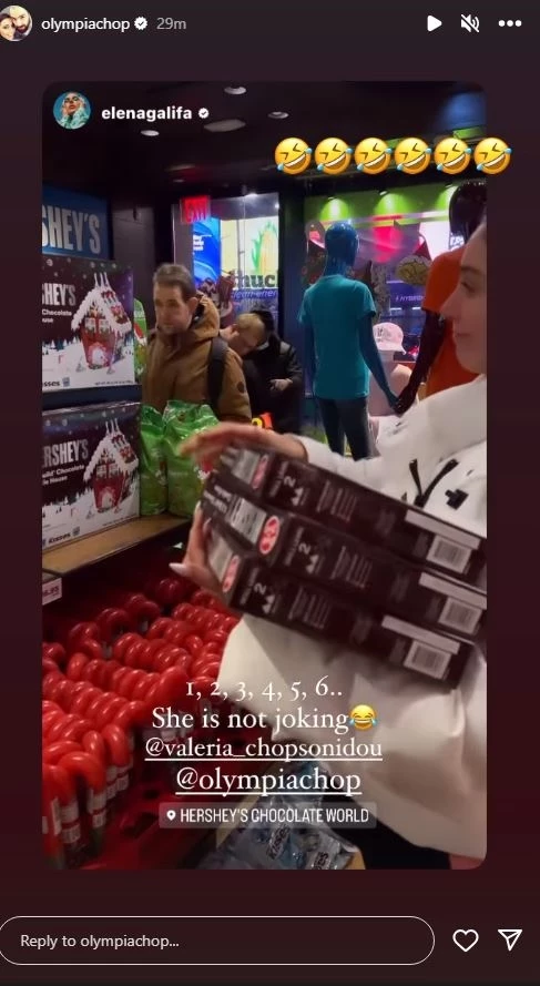 Ολυμπία Χοψονίδου | Το βίντεο από το εργοστάσιο σοκολάτας στις ΗΠΑ