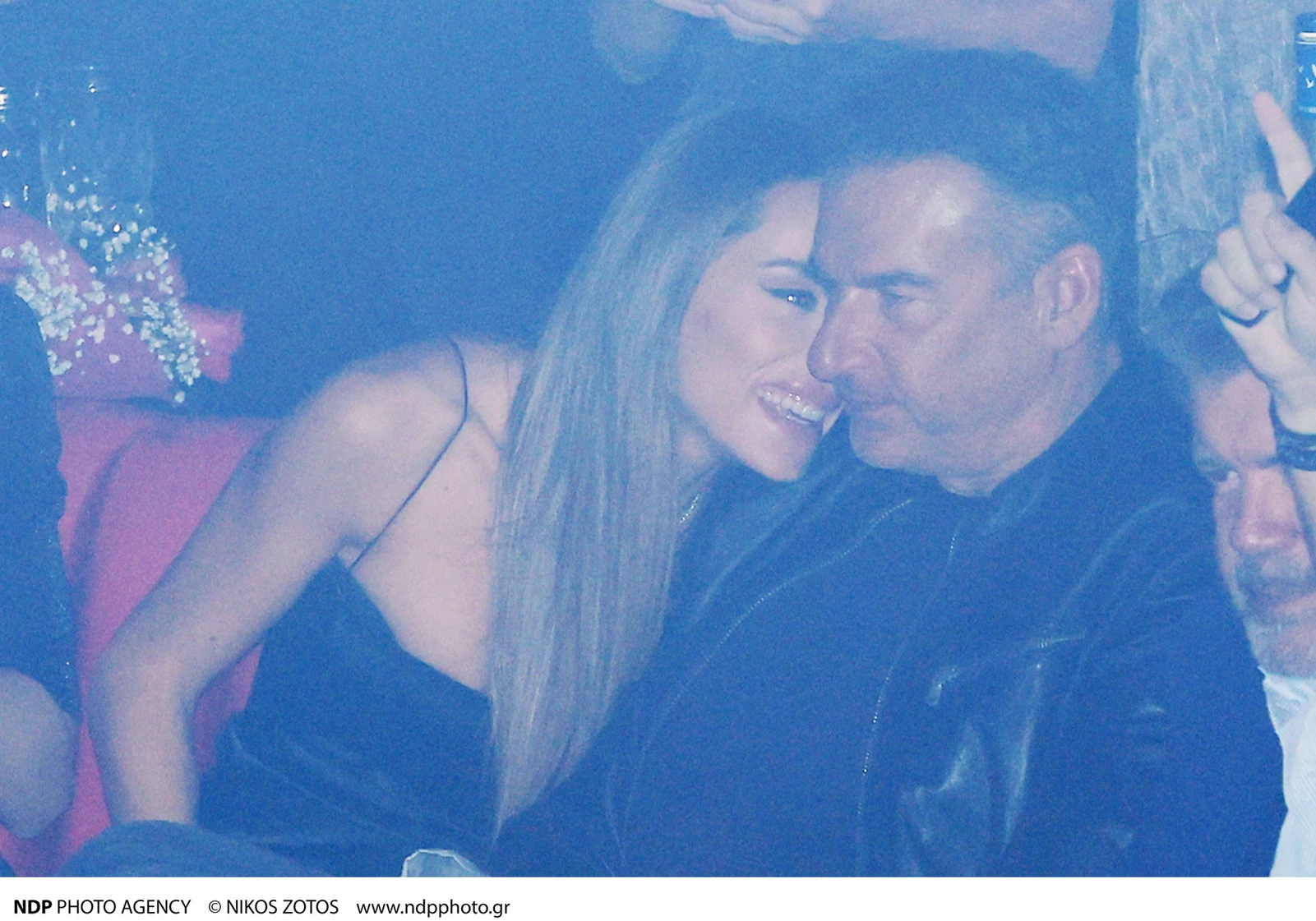 Ο Γιώργος Λιάγκας και η Μαρία Αντωνά στο NOX