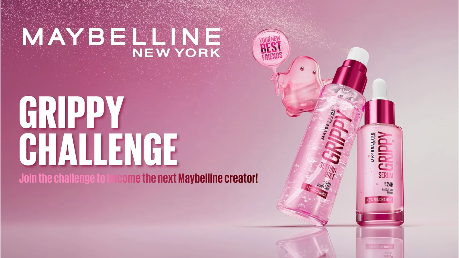 Maybelline Grippy Challenge | Η Ελένη Φουρέιρα αναζητά τον επόμενο creator του brand
