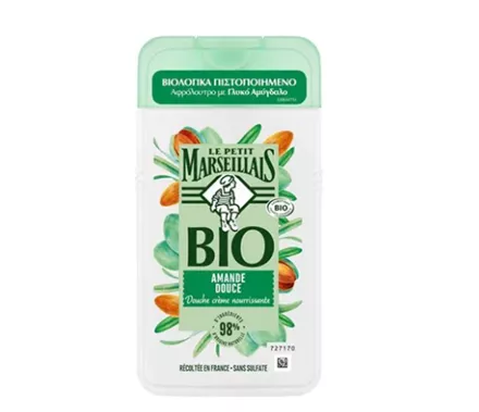 Βιολογικά Πιστοποιημένο Αφρόλουτρο με Γλυκό Αμύγδαλο, Le Petit Marseillais