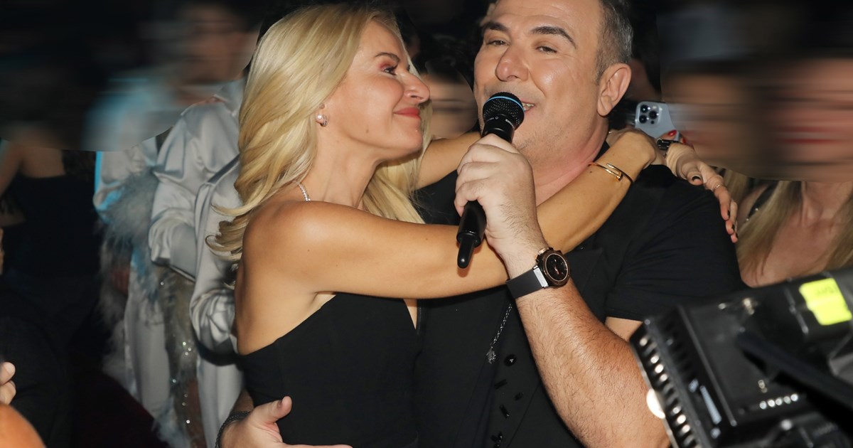 Μαρία Μπεκατώρου | Αγκαλιά με τον Γιώργο Μαζωνάκη σε βραδινή έξοδο - εικόνα 4