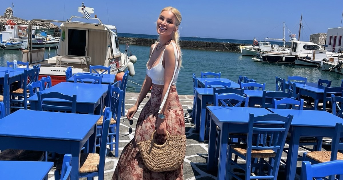 Κατερίνα Καινούργιου | Mε το mocha mousse top γιλέκο από τη Zara που κοστίζει κάτω από 20 ευρώ - εικόνα 5