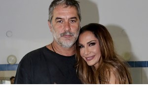 Δέσποινα Βανδή | Σε βραδινή έξοδο με τον Βασίλη Μπισμπίκη