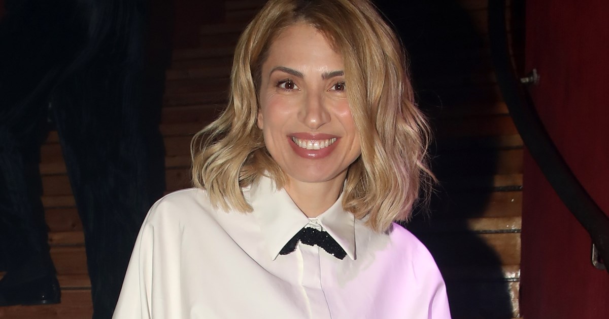 H Σταματίνα Τσιμτσιλή με total Zara look | Η κομψή εμφάνισή της