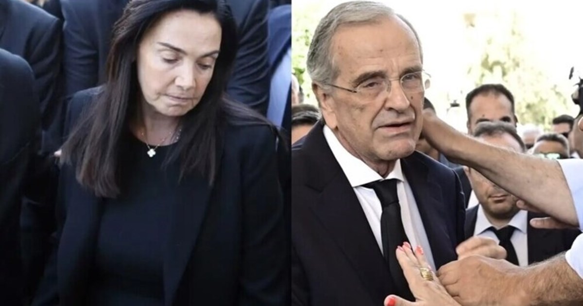 Το δημόσιο ευχαριστώ του Κώστα Σαμαρά μετά την κηδεία της αδερφής του, Λένας