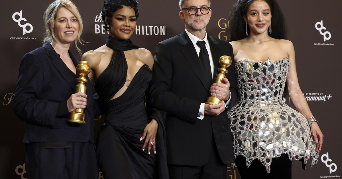 Χρυσές Σφαίρες 2026 | Το φιλί των Timothée Chalamet και Kylie Jenner μπροστά στην κάμερα - εικόνα 2