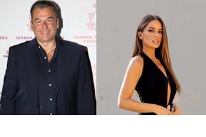 Γιώργος Λιάγκας - Μαρία Αντωνά | Χέρι - χέρι στα σοκάκια της Μυκόνου