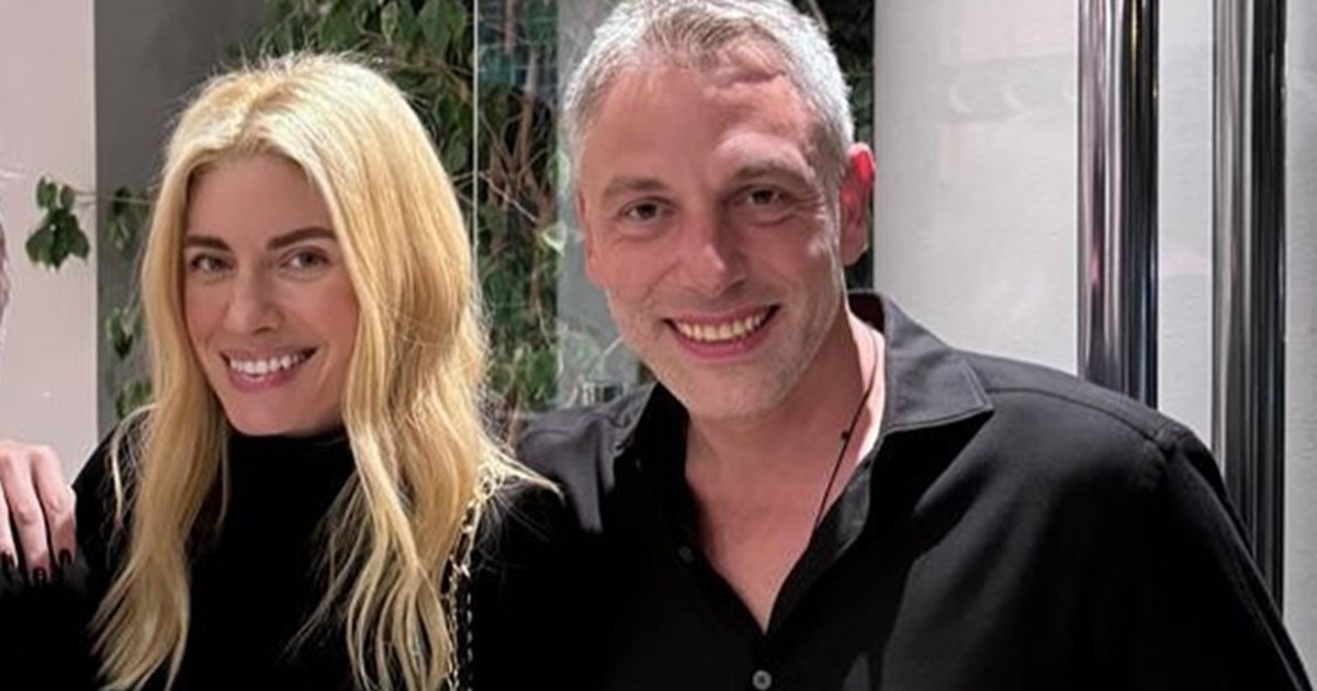 Η Ευαγγελία Αραβανή σε σπάνια βραδινή έξοδο λίγο πριν τον γάμο της