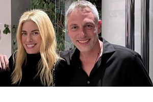 Η Ευαγγελία Αραβανή σε σπάνια βραδινή έξοδο λίγο πριν τον γάμο της