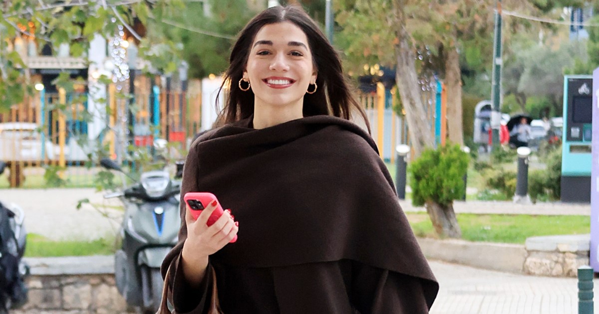 Η Σταματίνα Τσιμτσιλή με το πανωφόρι από τη Zara που θα φορέσεις αρκετά τον χειμώνα