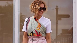 Η Τζένη Μελιτά με scarf top | Πώς υιοθέτησε την τάση; - εικόνα 3