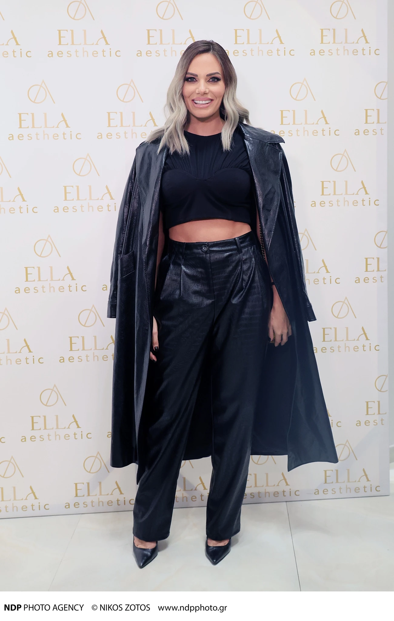 Η Ιωάννα Μαλέσκου στα εγκαίνια κέντρου αισθητικής