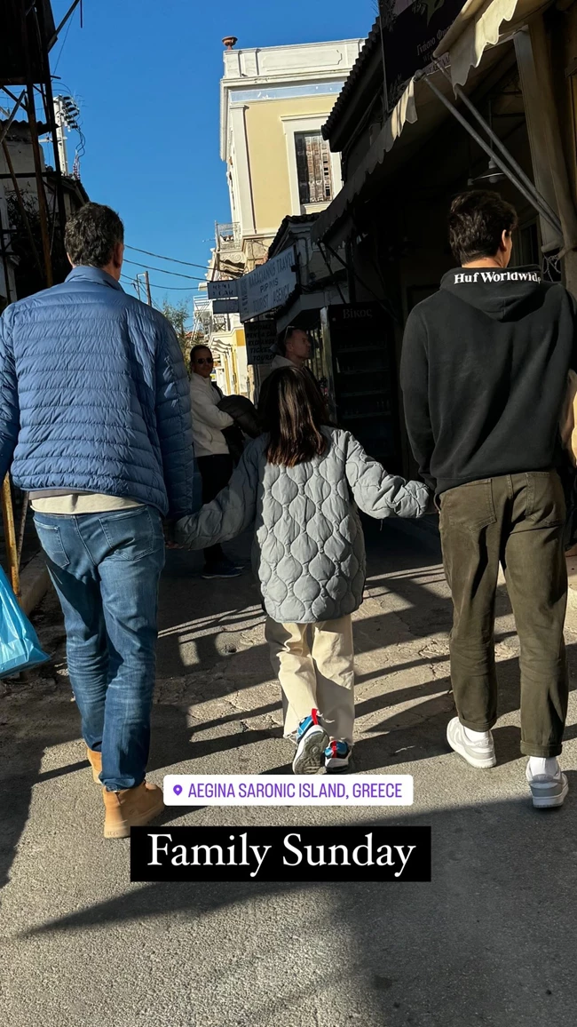 Η πιο γλυκιά οικογένεια| Η Νάνσυ Ζαμπέτογλου απαθανατίζει την κόρη της Σοφία, με τον Νάσο και τον Παύλο Γαλακτερό