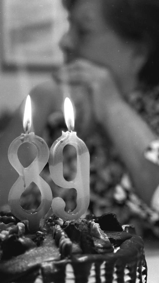 Η Μαρία Βοσκοπούλου με τη γιαγιά της