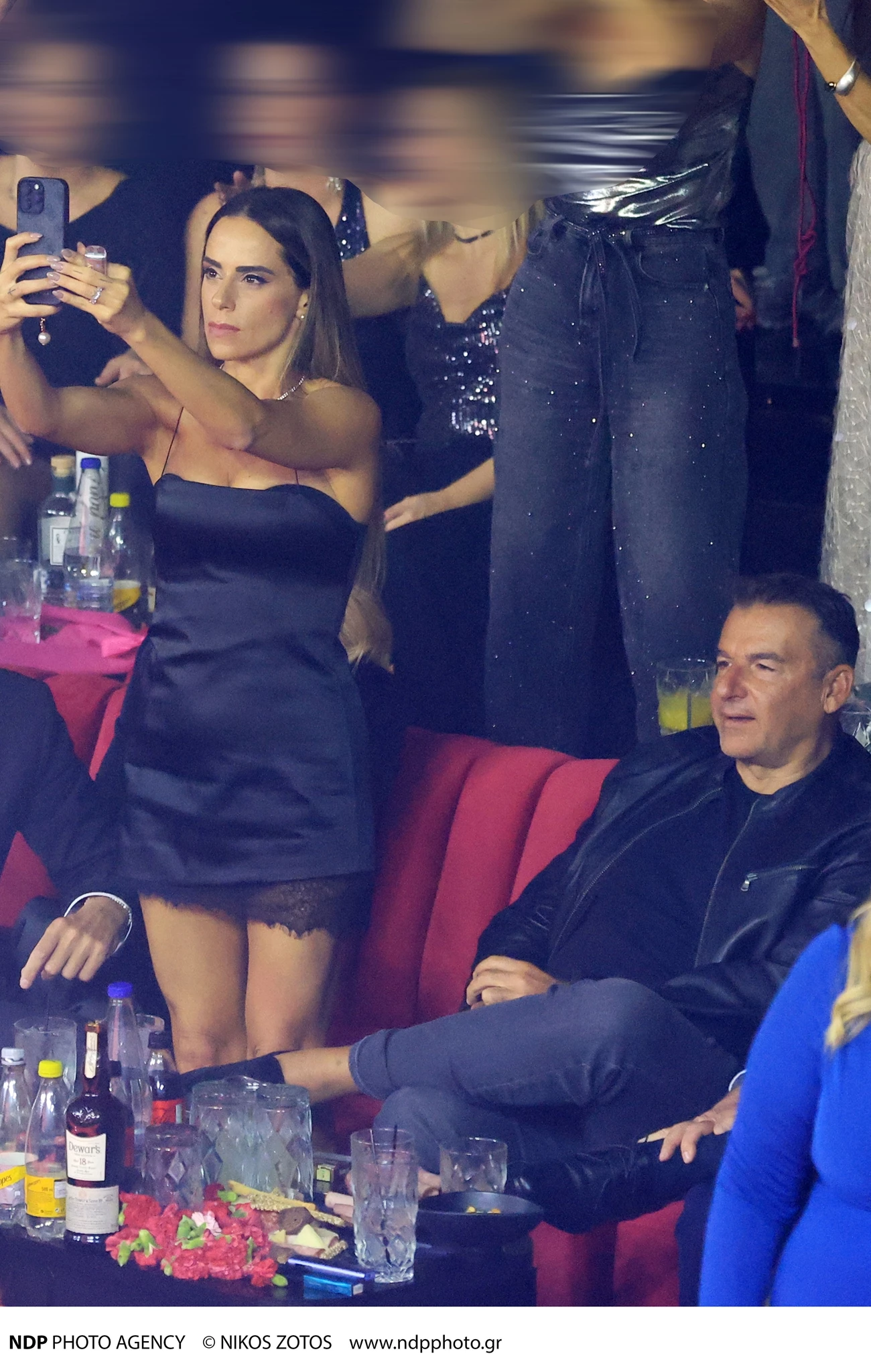 Ο Γιώργος Λιάγκας και η Μαρία Αντωνά στο NOX