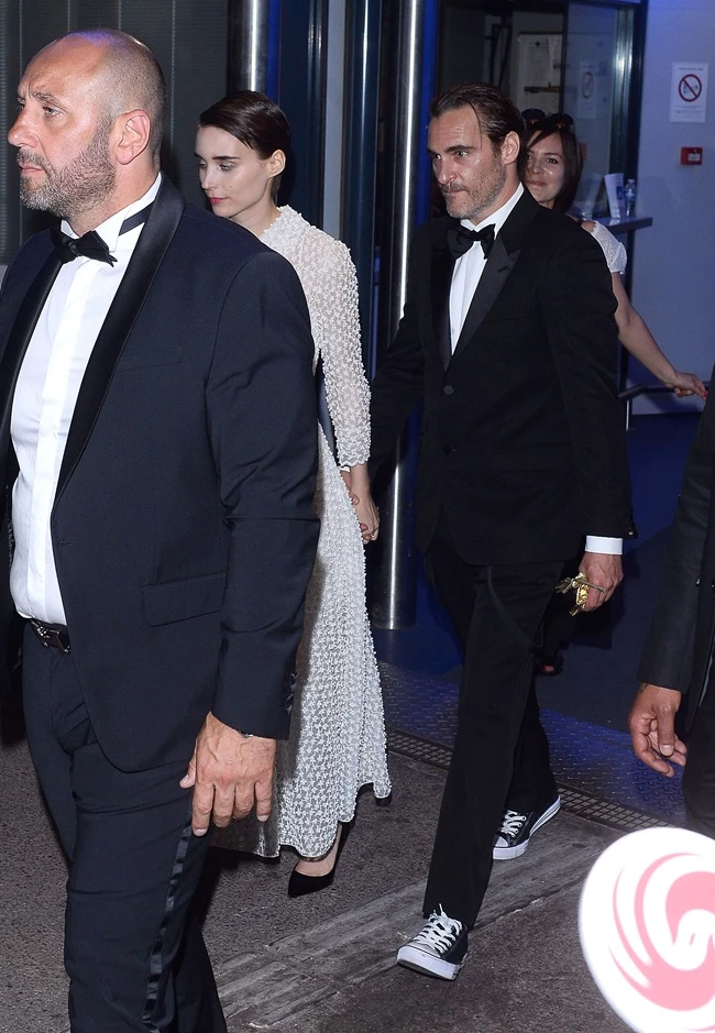 Joaquin Phoenix and Rooney Mara