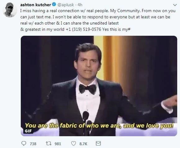 Ashton Kutcher | Η προσωπική αποκάλυψη που δε θα περιμέναμε ποτέ να κάνει
