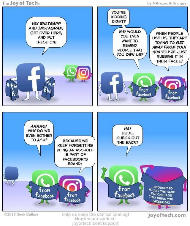 Instagram και WhatsApp αλλάζουν όνομα 