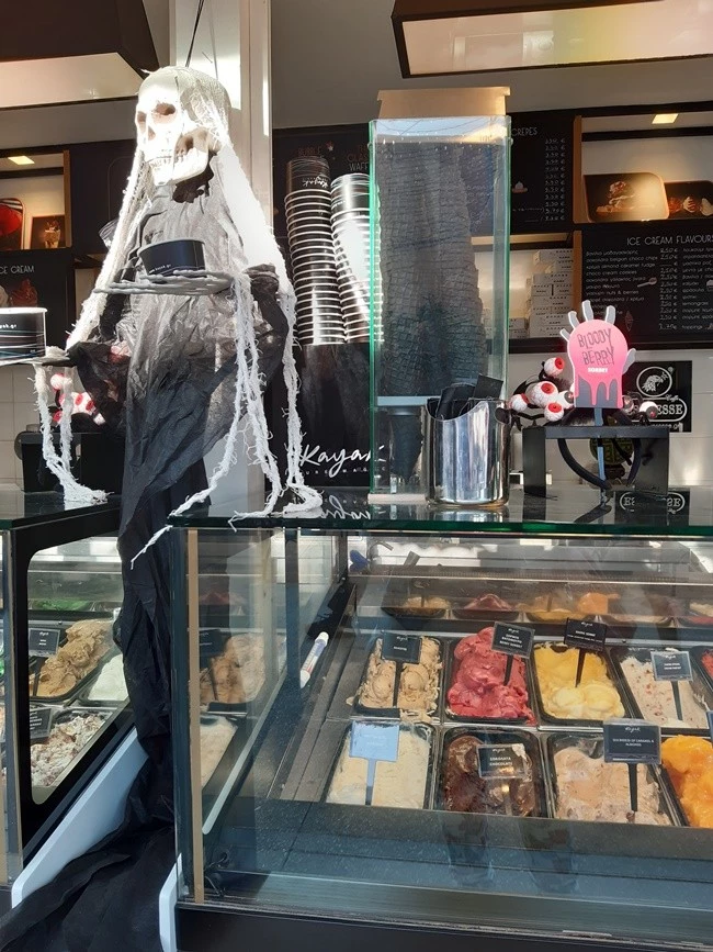 Μία νέα γεύση παγωτού αφιερωμένη στο Halloween είναι η νέα μας αδυναμία