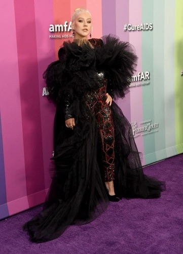 Οι celebrities που βρέθηκαν στο μοβ χαλί του amfAR στο Λος Άντζελες - εικόνα 3