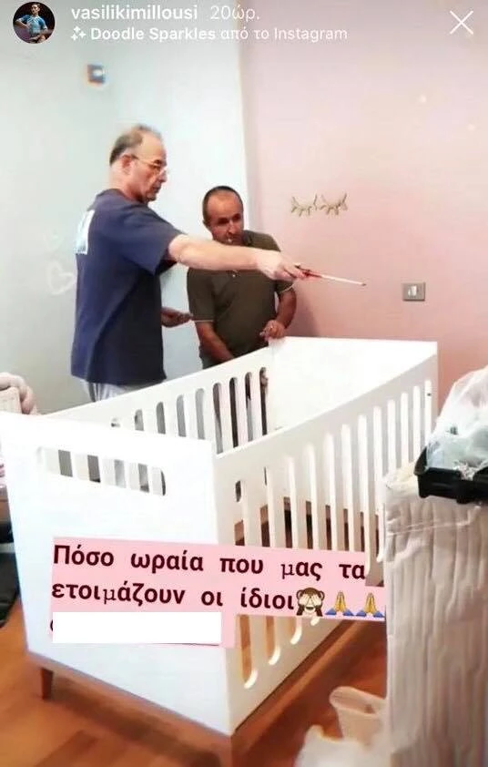 Η Βασιλική Μιλλούση άνοιξε το σπίτι της | Δες πώς φτιάχνει το δωμάτιο της κόρης της