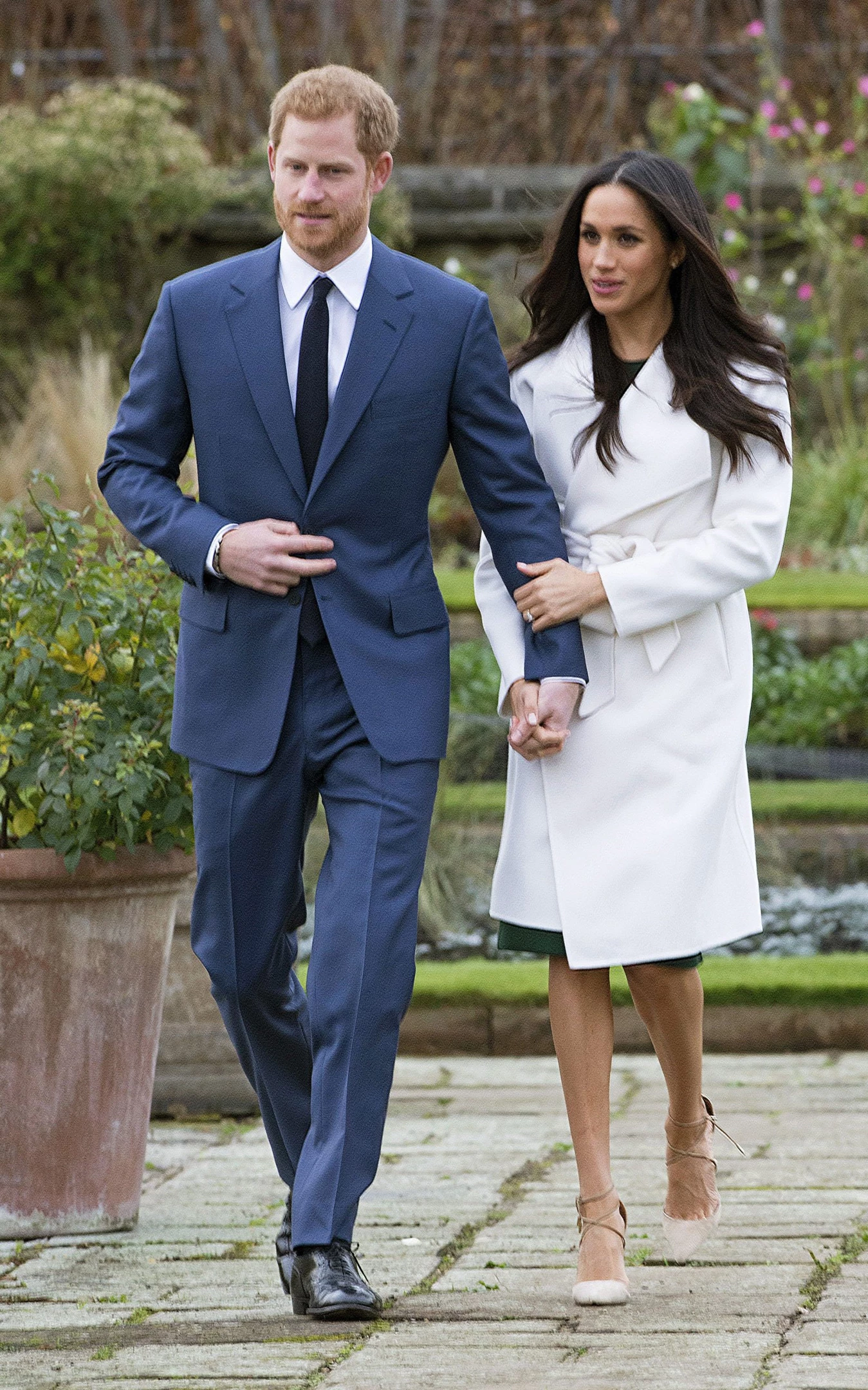 Η Μeghan Markle στον επίσημο αρραβώνα της με τον πρίγκιπα Harry το 2017