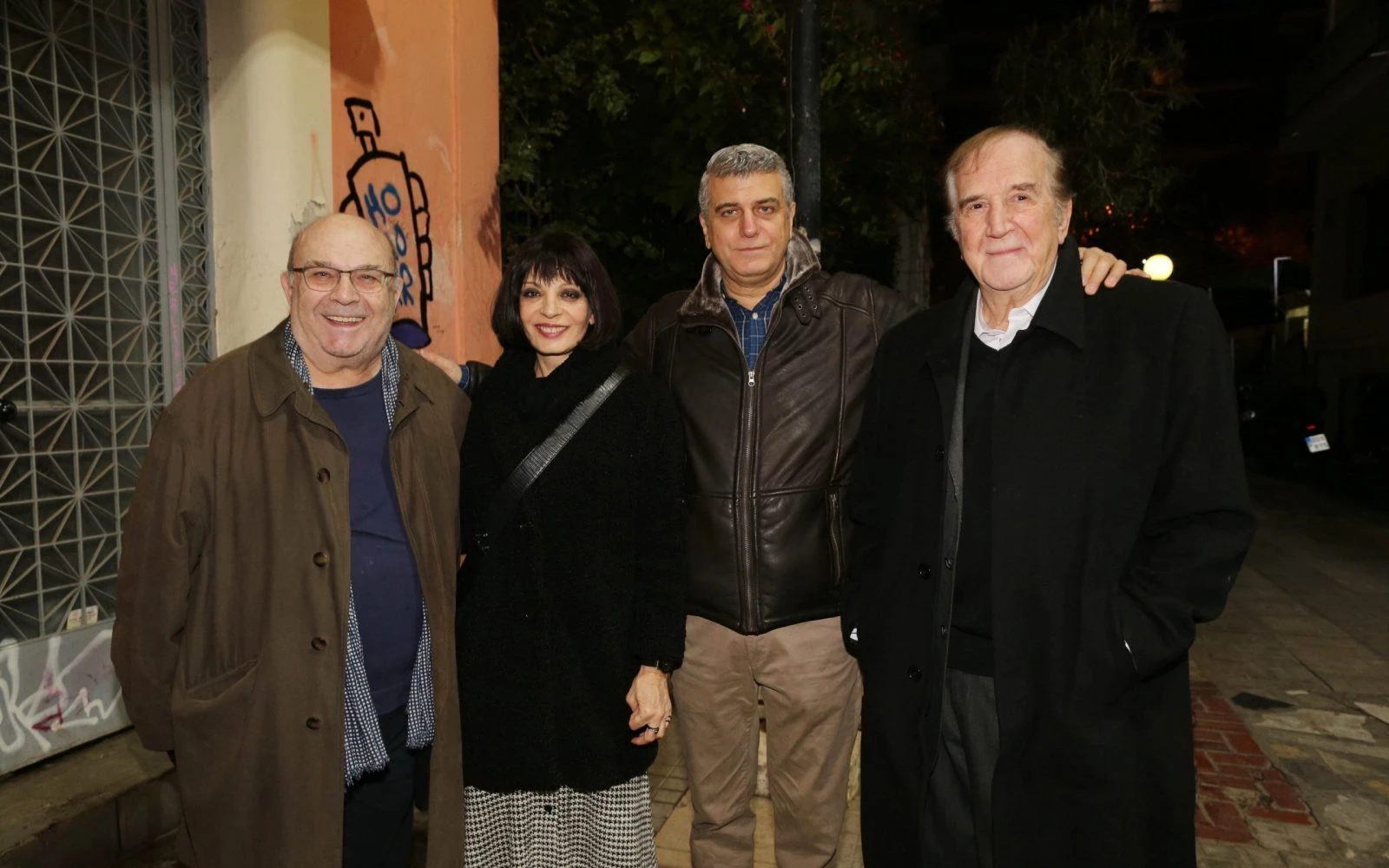 Βλαδίμηρος Κυριακίδης | Θεατρική έξοδος με τη σύζυγό του, Έφη Μουρίκη