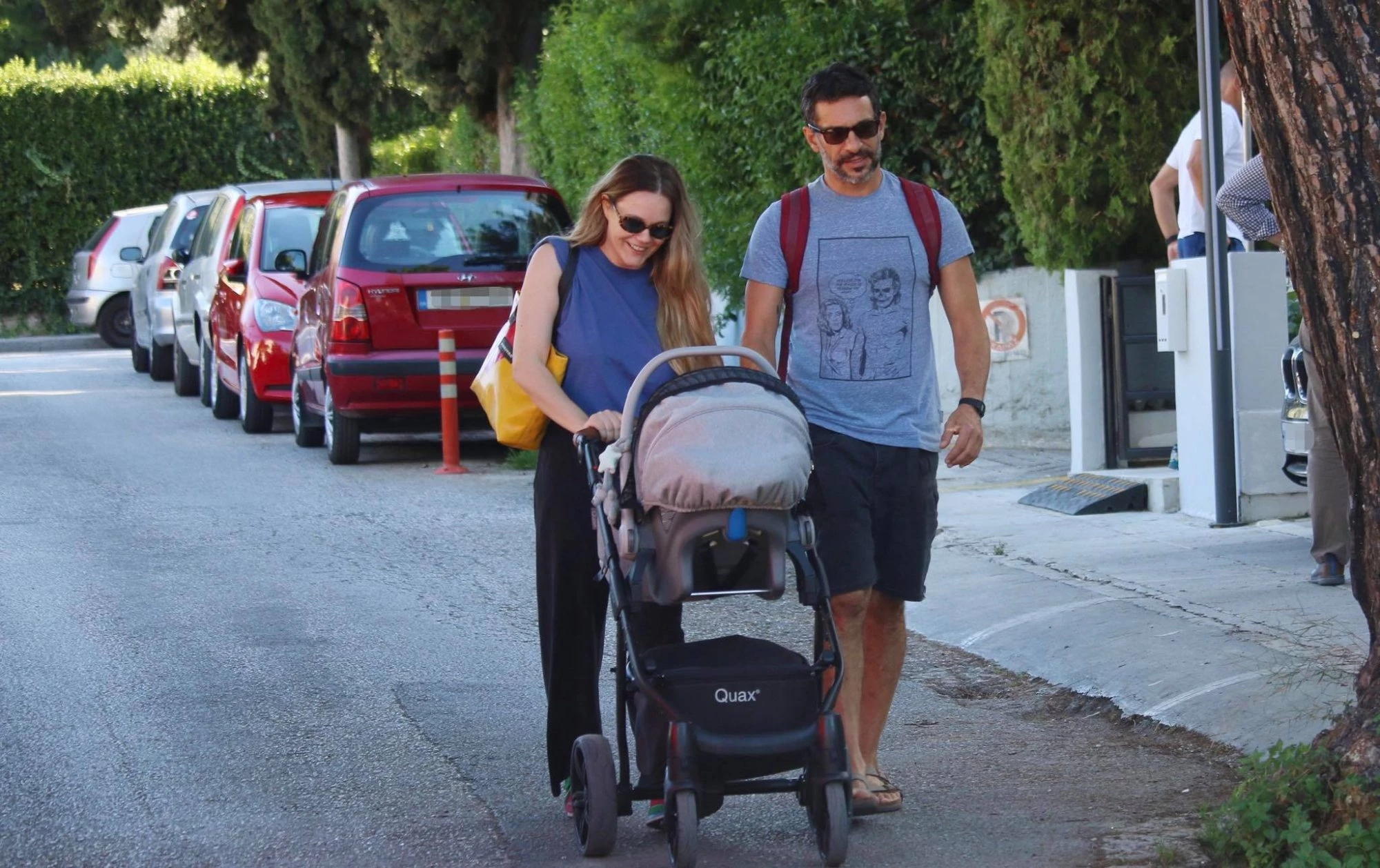 Γεωργία Αβασκαντήρα | Με casual look σε έξοδο με τον Γιώργο Χρανιώτη και τον γιο τους - εικόνα 4